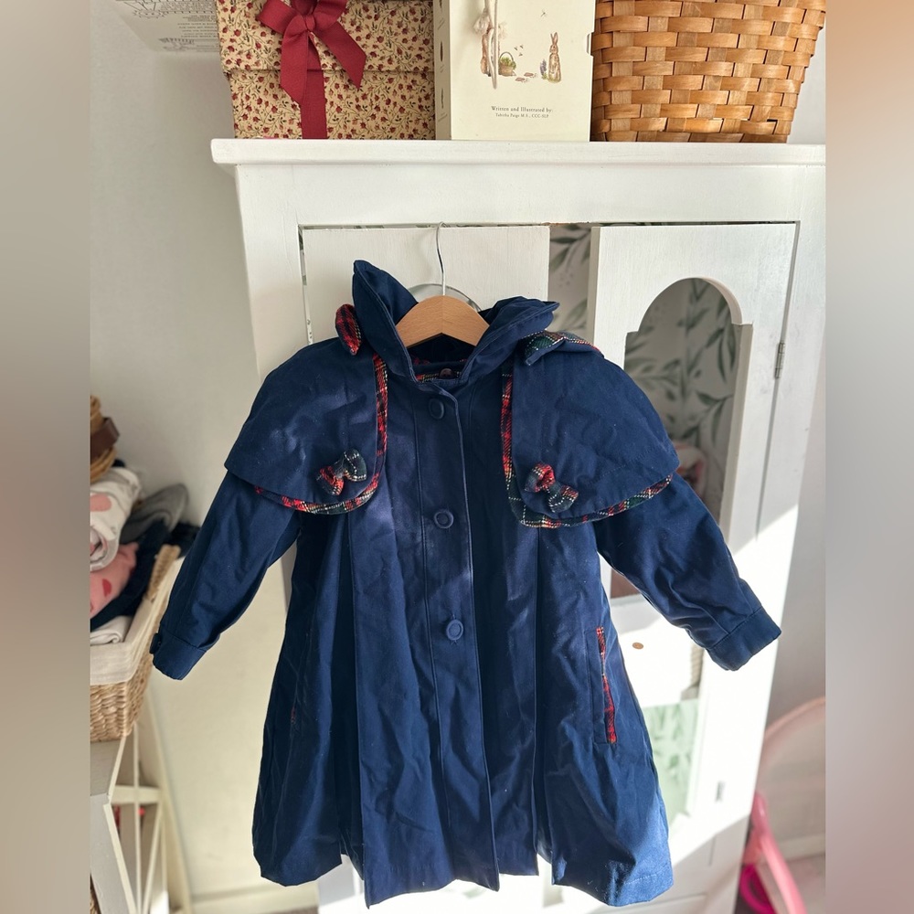 Vintage Little Girl Pea Coat